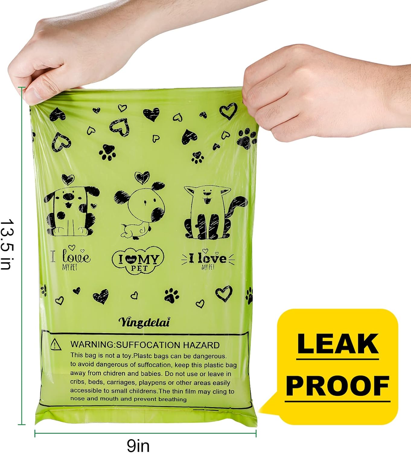 Eco-Friendly Biodegradable Dog Waste Bags™