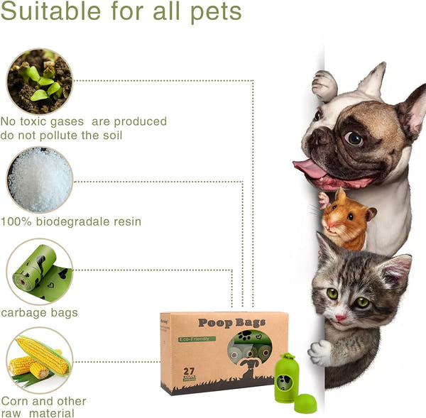 Eco-Friendly Biodegradable Dog Waste Bags™